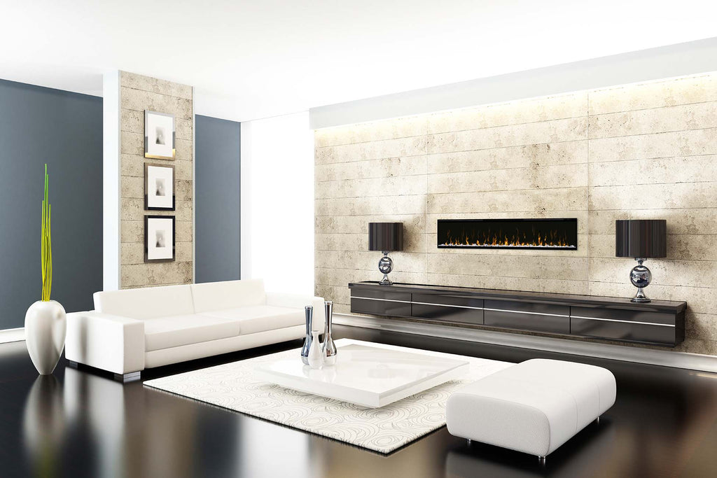 Dimplex Ignite XL 74 inch Linear Electric Fireplace | Built-In | Wall Mount | XLF74 | Electric Fireplaces Depot