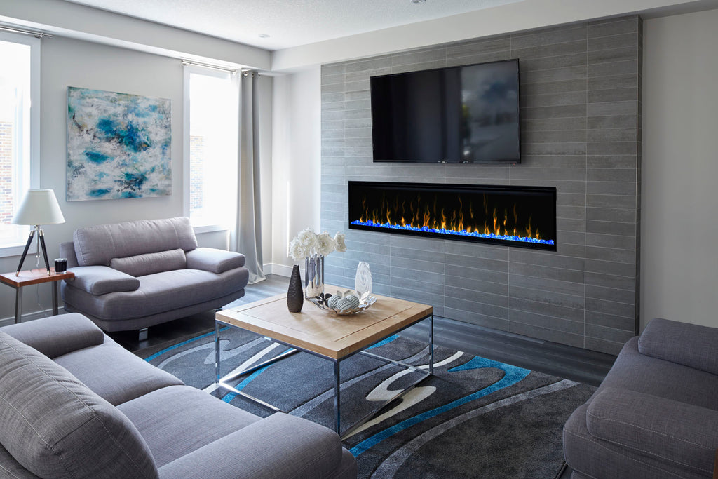 Dimplex Ignite XL 74 inch Linear Electric Fireplace | Built-In | Wall Mount | XLF74 | Electric Fireplaces Depot