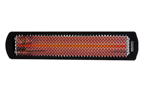 Image of Bromic Tungsten Smart-Heat 2000 Watt Outdoor Electric Patio Heater Black | Tungsten 44 in Electric Radiant Heater | BH0420030