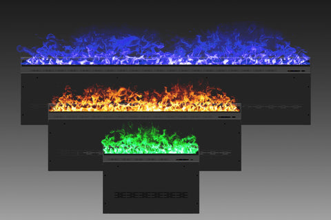 Image of AFireWater Prestige Pro Water Vapor 40'' Built-In Electric Fireplace Insert | Water Mist Electric Fireplace | AWPR-40-100 | Electric Fireplaces Depot