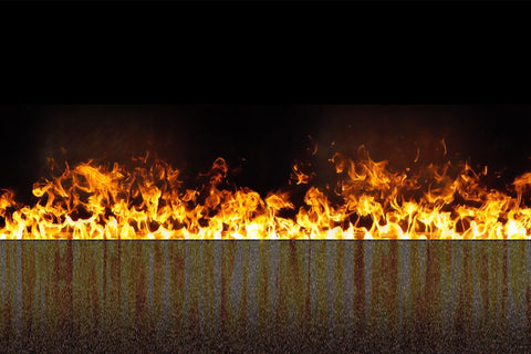 Image of Aquafire Water Vapor 40'' Built-In Electric Fireplace Insert | Water Mist Electric Fireplace | AWA-40-100 | Electric Fireplaces Depot
