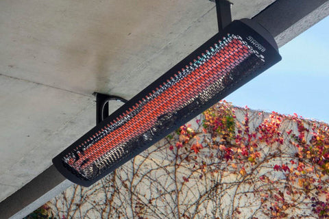 Image of Bromic Tungsten Smart-Heat 4000 Watt Outdoor Electric Patio Heater Black | Tungsten 44 in Electric Radiant Heater | BH0420032