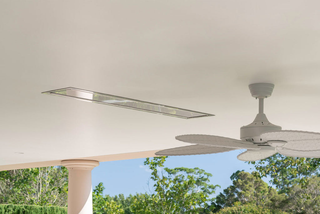 Bromic Platinum Marine Smart-Heat 4500 Watt 208V Infrared Patio Heater White | 53 in Electric Radiant Heater | BH3622007