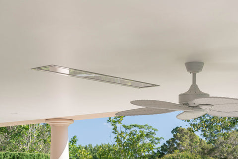 Image of Bromic Platinum Marine Smart-Heat 4500Watt Infrared Electric Patio Heater White | 53in Electric Radiant Heater | BH3622003