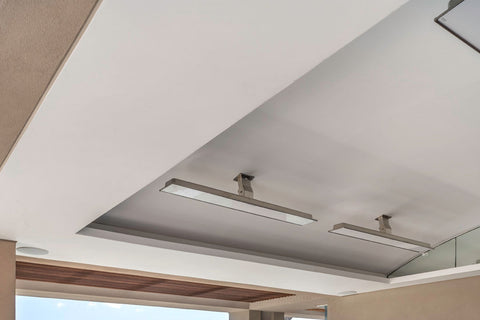 Image of Bromic Platinum Smart-Heat 3400 Watt Infrared Patio Heater White | Platinum 50 in Electric Radiant Heater | BH0320008