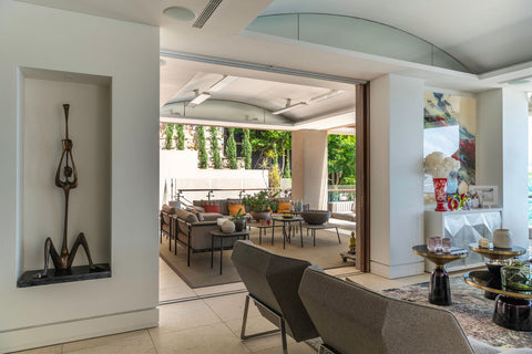 Image of Bromic Platinum Smart-Heat 4500 Watt Infrared Electric Patio Heater White | Platinum 53 in Electric Radiant Heater | BH3622001