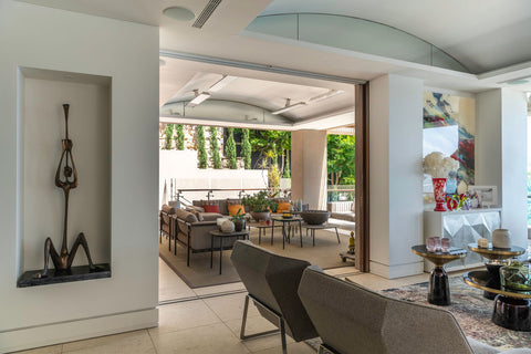 Image of Bromic Platinum Smart-Heat 3400 Watt Infrared Patio Heater White | Platinum 50 in Electric Radiant Heater | BH0320008