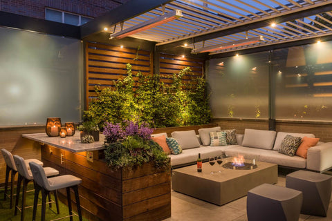 Image of Infratech SL-Series Slimline 3000 Watt 240V Outdoor Electric Heater | Infratech 63 in Electric Radiant Heater | SL3024