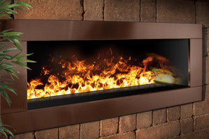 Aquafire® 60'' Water Vapor Built-In Electric Fireplace Insert
