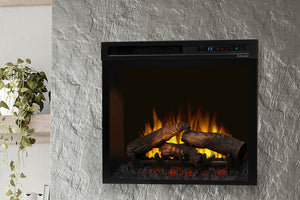 Dimplex 28'' Multi-Fire XHD Plug-In Electric Firebox Insert - Logs | XHD28L