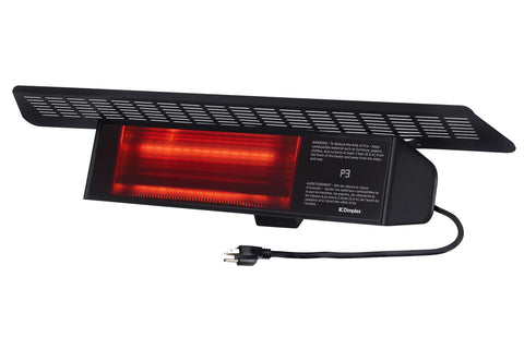 Image of Dimplex DIRP 1500W Outdoor Indoor Electric Heater | DIRP Infrared Electric Heater | DIRP15A10GR