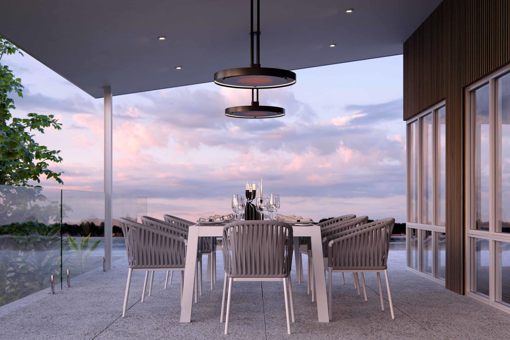 Bromic Eclipse Smart-Heat Outdoor Electric Patio Heater | Bromic Eclipse Outdoor Electric Radiant Heater | BH0920001