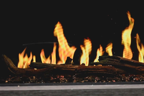 Image of Modern Flames Orion Slim 100 Inch Heliovision Virtual Recessed Wall Mount Electric Fireplace - OR100-SLIM