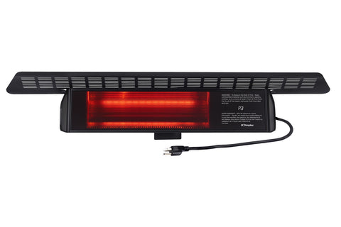 Image of Dimplex DIRP 1500W Outdoor Indoor Electric Heater | DIRP Infrared Electric Heater | DIRP15A10GR