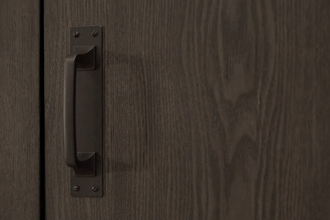 Image of Napoleon Franklin Media Console in Oak | Cineview 30'' Electric Firebox