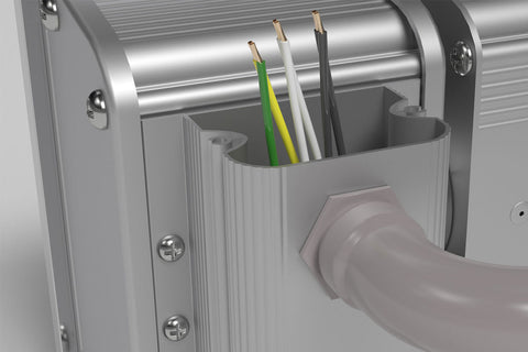Image of Dimplex DIR 1800W Outdoor Indoor Electric Heater | DIR Infrared Electric Heater | DIR18A10GR