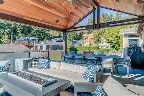 Image of Infratech SL-Series Slimline 1600 Watt 240V Outdoor Electric Heater | Infratech 30 in Electric Radiant Heater | SL1624