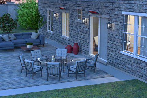 Image of Dimplex DIR 2200W Outdoor Indoor Electric Heater | DIR Infrared Electric Heater | DIR22A10GR