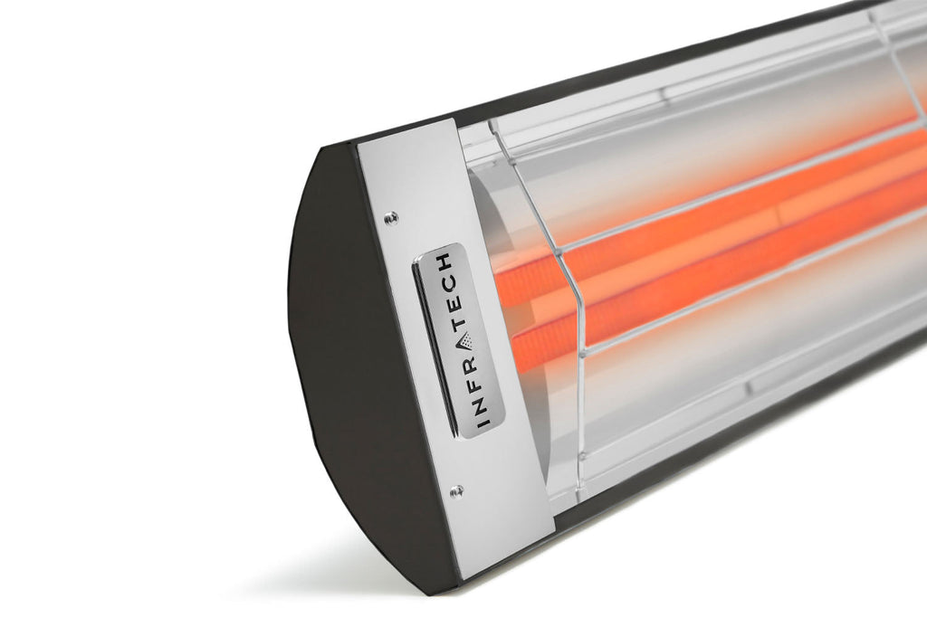 Infratech CD Series Dual Element 6000 Watt 480V Outdoor Electric Heater | Infratech 61 in Electric Radiant Heater | CD6048BL
