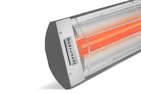 Image of Infratech CD Series Dual Element 3000 Watt 240V Outdoor Electric Heater | Infratech 33 in Electric Radiant Heater | CD3024GR