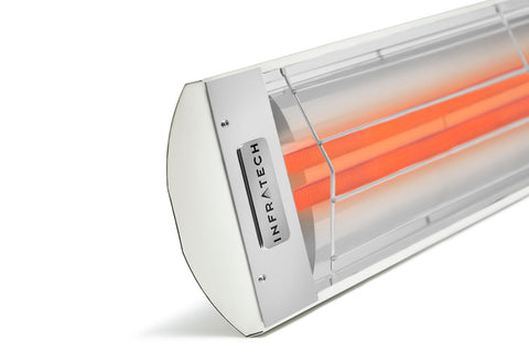 Image of Infratech CD Series Dual Element 3000 Watt 480V Outdoor Electric Heater | Infratech 33 in Electric Radiant Heater | CD3048WH