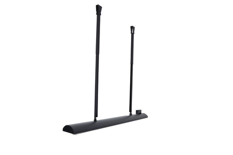 Image of Infratech C-Series CD-Series Adjustable Mounting Drop Pole in Black Finish | Infratech Drop Pole Kit | 13-1246BL