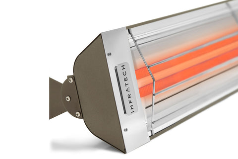 Image of Infratech WD Double Element 6000 Watt 277V Outdoor Infrared Electric Heater | Infratech WD 61 1/4 in Radiant Heater | WD6027BR