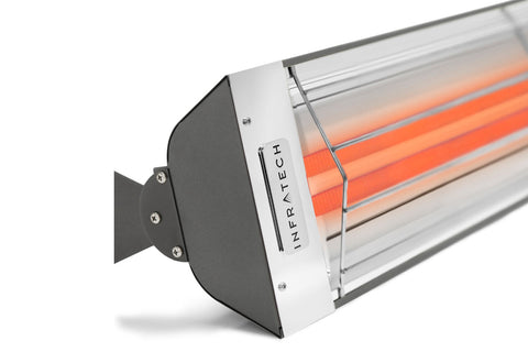 Image of Infratech WD Double Element 6000 Watt 277V Outdoor Infrared Electric Heater | Infratech WD 61 1/4 in Radiant Heater | WD6027GR
