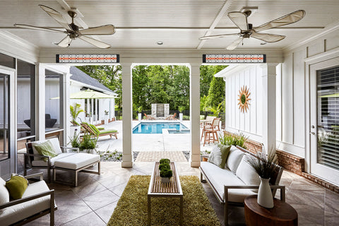 Image of Infratech Motif Craftsman Single Element Decorative Fascia Kit in Black Finish | BL2S39 BL2S61