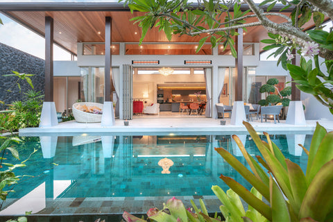 Image of Infratech Motif Craftsman Fascia Kit for Double Element Heater | Black