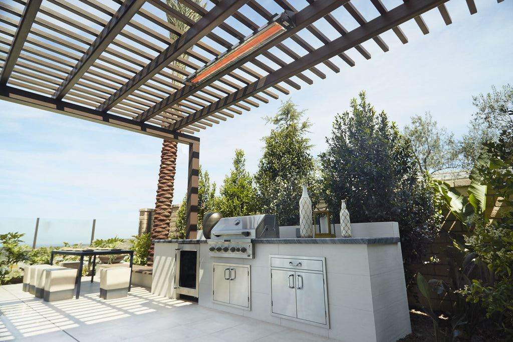 Infratech WD Double Element 4000 Watt 240V Outdoor Infrared Electric Heater | Infratech WD 39 in Radiant Heater | WD4024