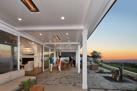 Image of Infratech WD Double Element 6000 Watt 277V Outdoor Infrared Electric Heater | Infratech WD 61 1/4 in Radiant Heater | WD6027