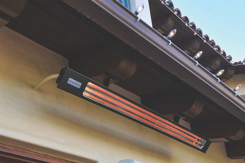 Image of Infratech SL-Series Slimline 2400 Watt 277V Outdoor Electric Heater | Infratech 30 in Electric Radiant Heater | SL2427