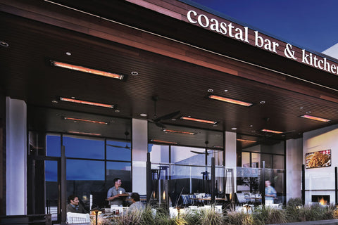 Image of Infratech WD Double Element 3000 Watt 277V Outdoor Infrared Electric Heater | Infratech WD 33 in Radiant Heater | WD3027