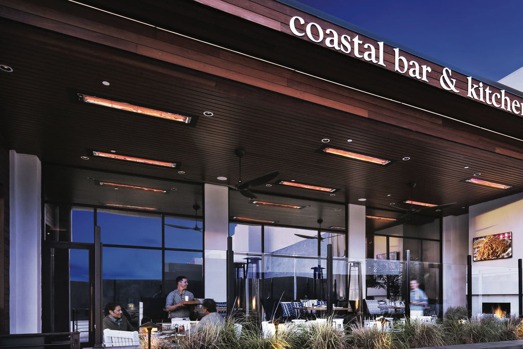 Infratech WD Double Element 4000 Watt 240V Outdoor Infrared Electric Heater | Infratech WD 39 in Radiant Heater | WD4024