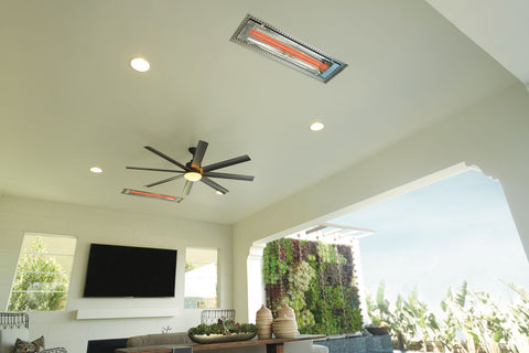 Image of Infratech WD Double Element 4000 Watt 277V Outdoor Infrared Electric Heater | Infratech WD 39 in Radiant Heater | WD4027