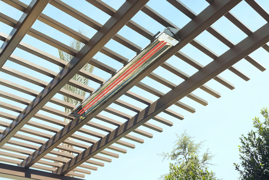 Infratech WD Double Element 4000 Watt 240V Outdoor Infrared Electric Heater | Infratech WD 39 in Radiant Heater | WD4024