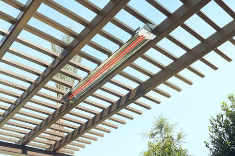 Image of Infratech WD Double Element 6000 Watt 277V Outdoor Infrared Electric Heater | Infratech WD 61 1/4 in Radiant Heater | WD6027