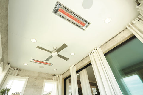 Image of  Infratech WD Double Element 6000 Watt 208V Outdoor Infrared Electric Heater | Infratech WD 61 1/4 in Radiant Heater | WD6028