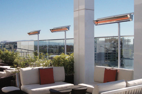 Image of Infratech W Series Single Element 1500 Watt Outdoor Infrared Electric Heater | Infratech 33 in Radiant Heater | W1524 W1528