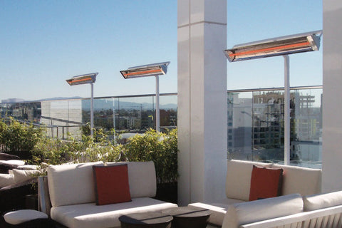 Image of Infratech W Series Single Element 3000 Watt 277V Outdoor Infrared Electric Heater | Infratech 61 1/4 in Radiant Heater | W3027