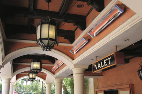 Image of Infratech W Series Single Element 3000 Watt 240V Outdoor Infrared Electric Heater | Infratech 61 1/4 in Radiant Heater | W3024