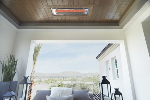 Image of Infratech WD Double Element 3000 Watt 240V Outdoor Infrared Electric Heater | Infratech WD 33 in Radiant Heater | WD3024