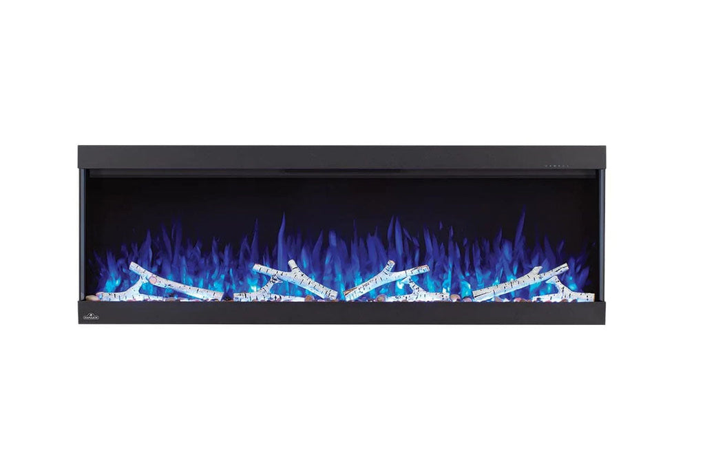 Napoleon Trivista Pictura 60 in 3-Sided Wall Mount Electric Fireplace | Surface Mount Electric Fireplace | NEFL60H-3SV