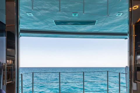 Image of Bromic Platinum Marine Smart-Heat 3400 Watt Outdoor Electric Patio Heater Black | Platinum 50 in Electric Radiant Heater | BH0320016