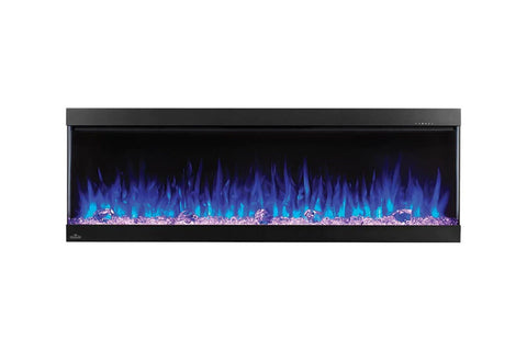 Image of Napoleon Trivista Pictura 50 in 3-Sided Wall Mount Electric Fireplace | Surface Mount Electric Fireplace | NEFL50H-3SV