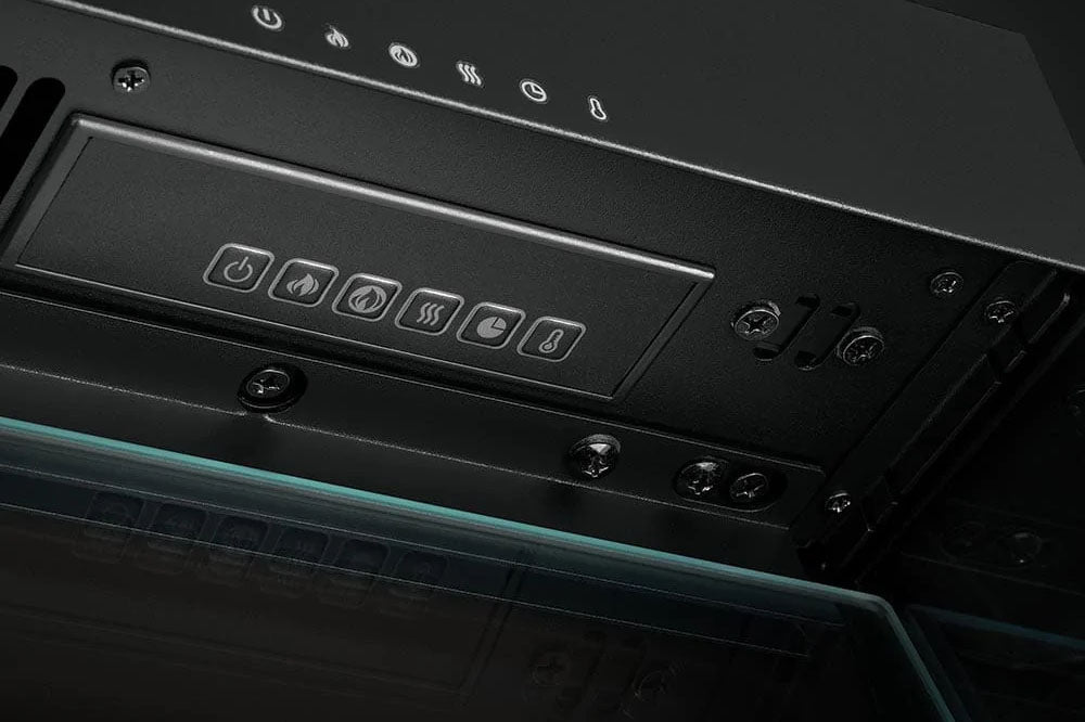 Napoleon Trivista Pictura 50 in 3-Sided Wall Mount Electric Fireplace | Surface Mount Electric Fireplace | NEFL50H-3SV