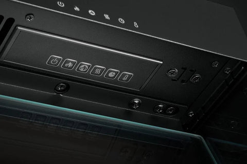 Image of Napoleon Trivista Pictura 50 in 3-Sided Wall Mount Electric Fireplace | Surface Mount Electric Fireplace | NEFL50H-3SV