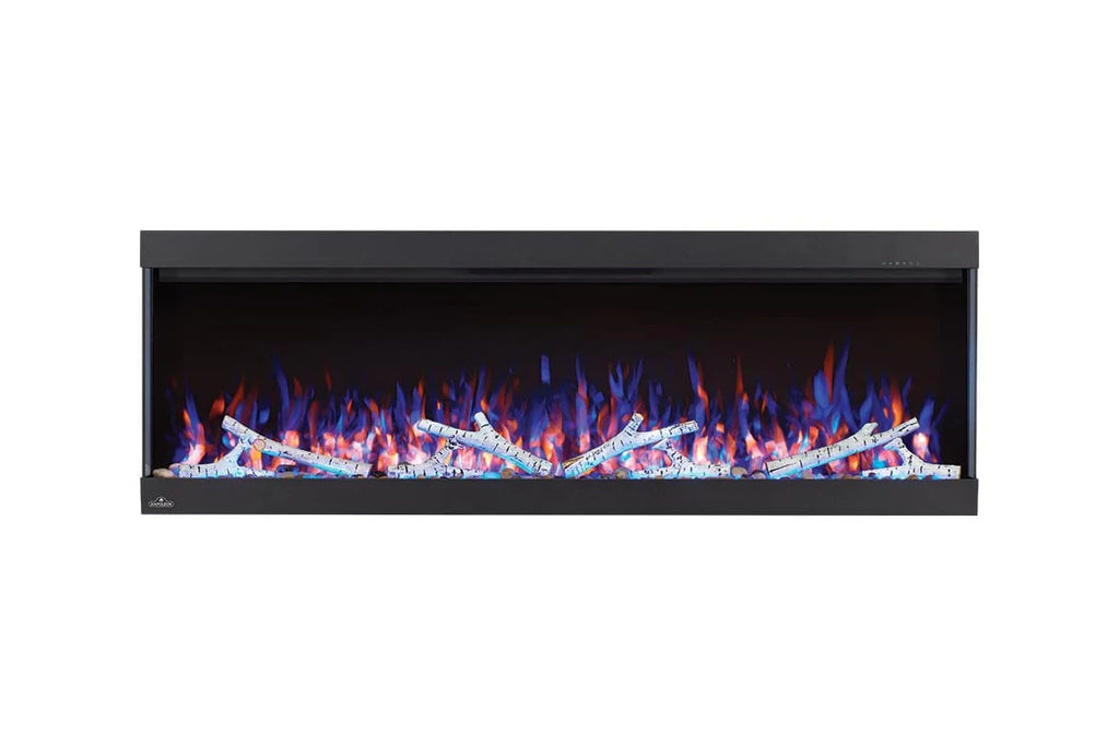 Napoleon Trivista Pictura 50 in 3-Sided Wall Mount Electric Fireplace | Surface Mount Electric Fireplace | NEFL50H-3SV