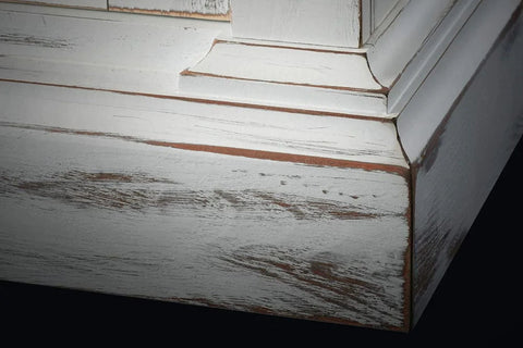 Image of Napoleon Charlotte Media Console in White&Cherry | Cineview 30'' Electric Firebox